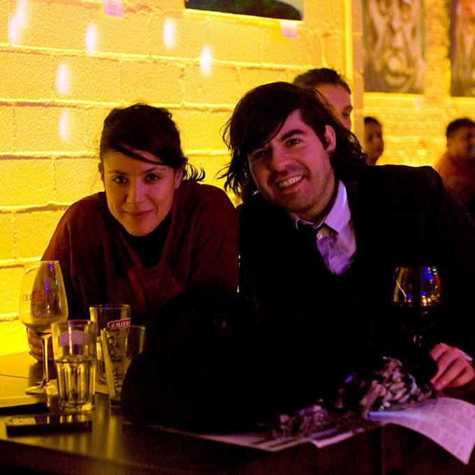 Avril Ceballos (CÓMEME) und Fabian Saavedra-Lara (Interkultur Ruhr). Foto: Sabitha Saul Avril Ceballos (CÓMEME) und Fabian Saavedra-Lara (Interkultur Ruhr)
