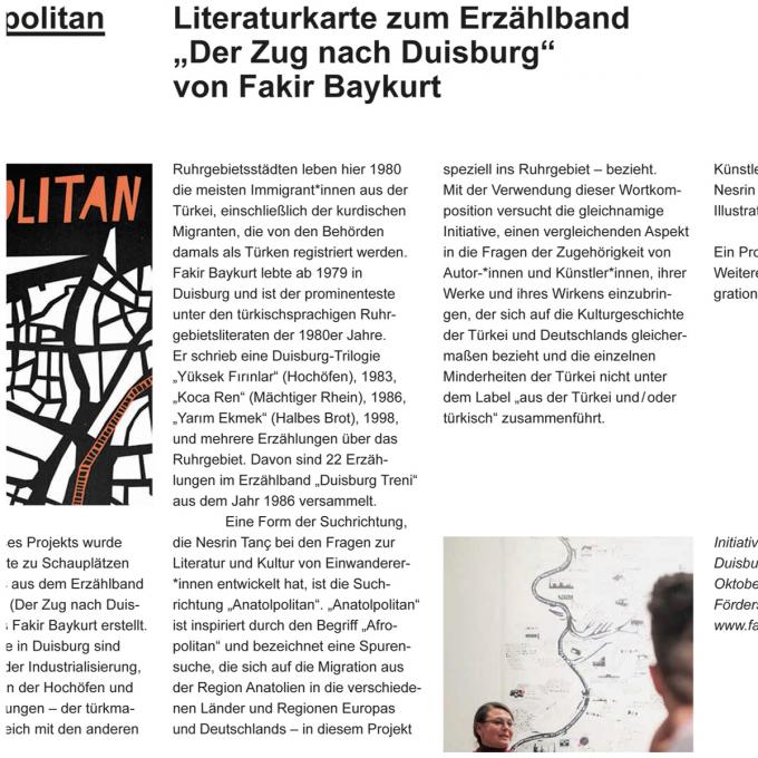 Dokumentation Förderfonds Interkultur Ruhr 2019 Dokumentation Förderfonds Interkultur Ruhr 2019