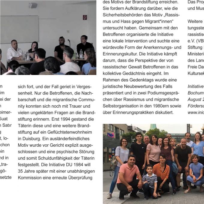 Dokumentation Förderfonds Interkultur Ruhr 2019 Dokumentation Förderfonds Interkultur Ruhr 2019