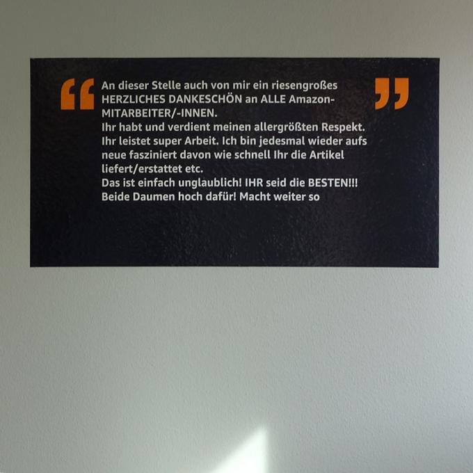 Amazon Logistikzentrum Dortmund. Foto: knowbotiq Amazon Logistikzentrum Dortmund