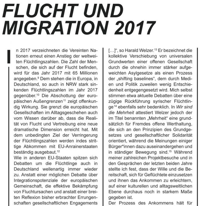 Dokumentation Förderfonds Interkultur Ruhr 2017 Dokumentation Förderfonds Interkultur Ruhr 2017