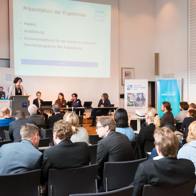AG “Wohlbefinden und Migration”, Global Young Faculty, 1. Zwischentreffen. Foto: Simon Bierwald Global Young Faculty