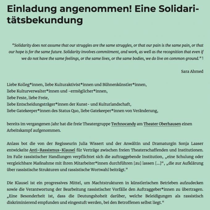 <a href="http://offener-brief-antirassismusklausel.de/" target=“_blank“>Offener Brief Anti-Rassismus-Klausel</a>, screenshot Offener Brief