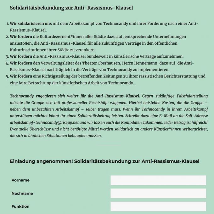 <a href="http://offener-brief-antirassismusklausel.de/" target=“_blank“>Offener Brief Anti-Rassismus-Klausel</a>, screenshot Offener Brief